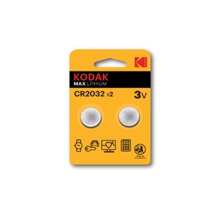 PILE KODAK SPECIALISTICHE 3V LITHIO BL. 2 K2032/CR2032
