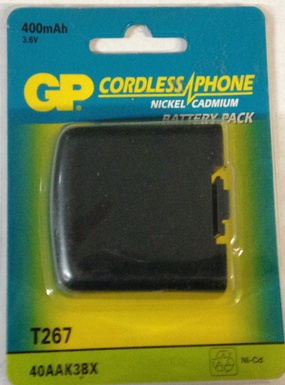 PILE GP RICARICABILE PER CORDLESS