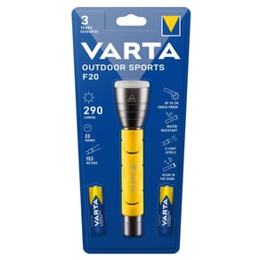 TORCIA VARTA LED OUTDOOR SPORT F20 290LM STILO AA INCLUSE PZ . 2 18628