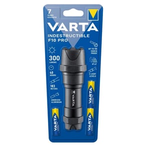 TORCIA VARTA LED INDESTRUCTIBLE F10 PRO 300LM MINISTILO AAA INCLUSE PZ. 3 