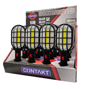 TORCIA CONTAKT LED COB 200LM +GANCIO E MAGNETE MINISTILO AAA NON INCL. ESP.12PZ