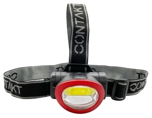 TORCIA CONTAKT LAMPADA DA TESTA MINISTILO AAA 3W COB 150LM BL.1