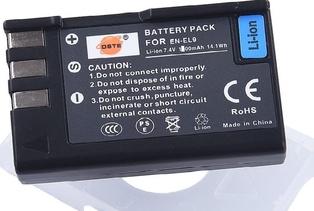 BATT.LION FITS NIKON EN-EL9 7.4/1100MAH