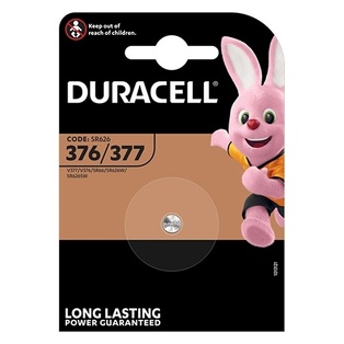 PILE DURACELL PER OROLOGIO SILVER OXIDE BL. 1  D377