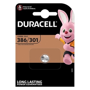 PILE DURACELL PER OROLOGIO SILVER OXIDE BL. 1 D386/301