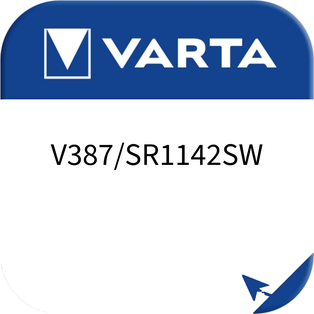 PILE VARTA PER OROLOGIO SILVER OXIDE BL. 1 V387/SR1142SW