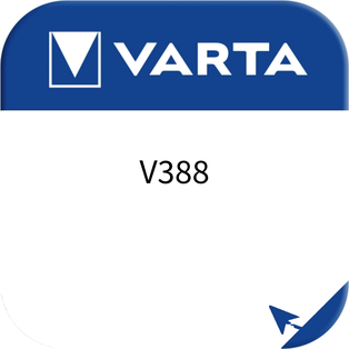 PILE VARTA PER OROLOGIO SILVER OXIDE BL. 1 V388