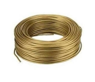 CAVO ELETTRICO PIATTINA COSTA STRETTA 2X 0.50  ORO 100 MT.   IMQ