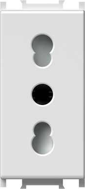 PRESA ITALIANA P17/11+KS2P+ E 16A 250V 1M TEM