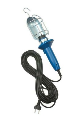 LAMPADA PORTATILE CON CAVO 2X0,75 MT 10