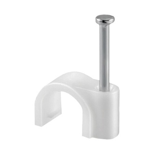 FISSACAVI FAEG IN PLASTICA CON CHIODO INCORPORATO Ø16MM PZ.50 (PREZZO SINGOLO)
