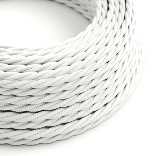 CAVO ELETTRICO PIATTINA COSTA STRETTA 2X0.35 BIANCO 100 MT. IMQ