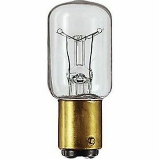 LAMPADA INCANDESCENZA PHLIPS PER MACCHINA DA CUCIRE BA15D 16X45MM 230V 20W 250230