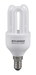 LAMPADA SYLVANIA FLUORESCENTE ML HOME 11W E27 3000K 
