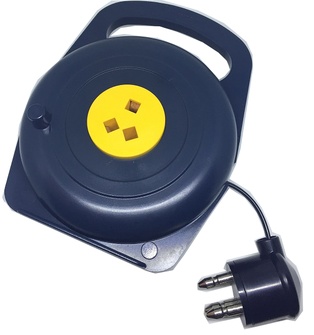 AVVOLGICAVO TELEFONICO  MT.8  SPINA  TRIPOLARE + PRESA TRIPOLARE  FORMA