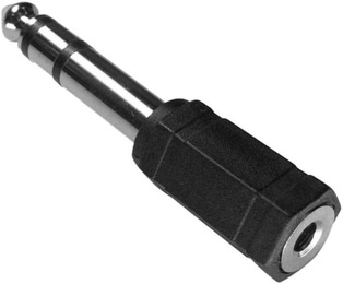 62144 ADATTATORE PRESA/JACK STEREO 6.3MM C/PCAVO