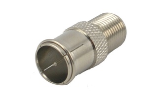 CONNETTORE PROFESSIONALE IN RAME 'F' PRESA/SPINA RAPIDO EXITV