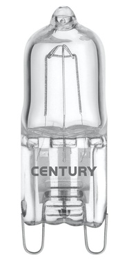 LAMPADA ALOGENA CENTURY 33W G9 2800K 230V CONFEZIONE DA 2PZ 