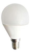 6W LED LAMPADA E14 MINI GLOBO 6500K 400LM 20000H ITC/AS