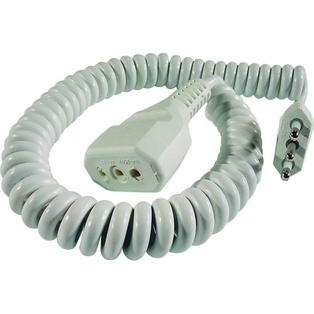 PROLUNGA 3 MT. 2X 0.75 SPINA+PRESA ROSSO  TECNID