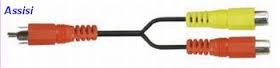 CAVO 2 SPINA RCA DORATA -1 PRESA RCA DORATE 0.20MT 100% RAME STAR