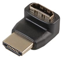ADATTATORE HDMI SPINA/ HDMI PRESA 90° NICKEL STAR