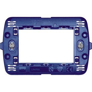 SUPPORTO BTICINO  A 3 MODULI SERIE  BTICINO LIVINGLIGHT - INTERNATIONAL