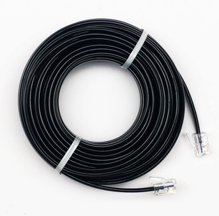 PROLUNGA LINEARE TELEFONICA  MT.15 + 2 SPINE 6/4  EMIKO