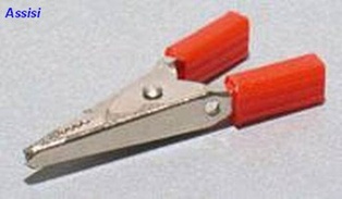 PINZA COCCODRILLO ISOLATA RO  L.50MM   STAR