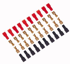 KIT 10 FASTON FEMMINA + 10 COPRIFASTON R/N 2.8 MM STAR
