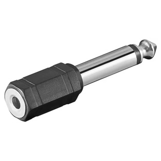 ADATTATORE SPINA DIAM.3.5 MONO / PRESA DIAM. 6.3 STEREO STAR