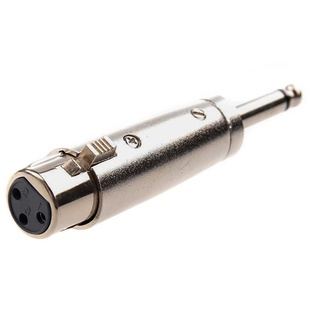 ADATTATORE SPINA 6.3 MONO / SPINA MICROFONO 3 POLI STAR