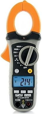 PINZA AMPEROMETRICA PER CORRENTI AC FINO A 600A HT4010