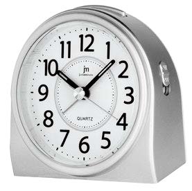 SVEGLIA QUARZO MOVIMENTO CONTINUO SILVER LOWELL